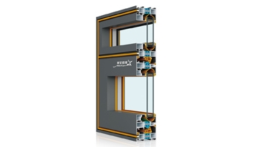 MYQ80 跳色係列隔熱斷（duàn）橋（qiáo）內開窗